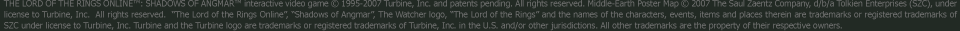 THE LORD OF THE RINGS TM