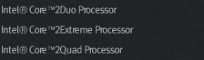 Intel¢ç Core¢â2Duo Processor / Intel¢ç Core¢â2Extreme Processor / Intel¢ç Core¢â2Quad Processor