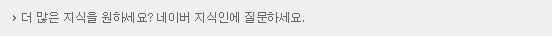 더 많은 지식을 원하세요? 네이버 지식인에 질문하세요.